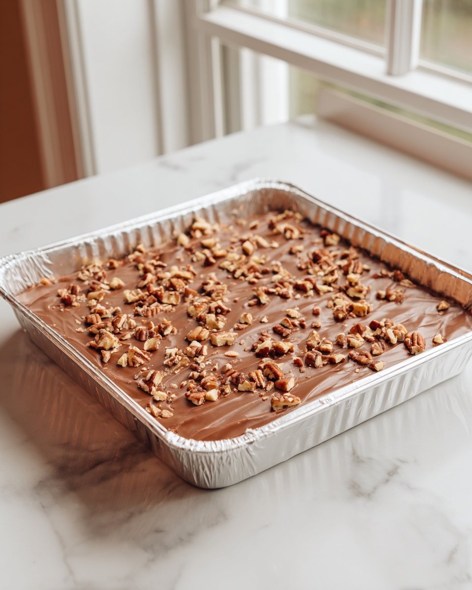 Easy Chocolate Walnut Fudge Recipe - Recipe Image