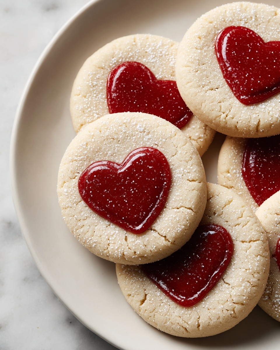 Slice and Bake Heart Cookies Recipe - Recipe Image