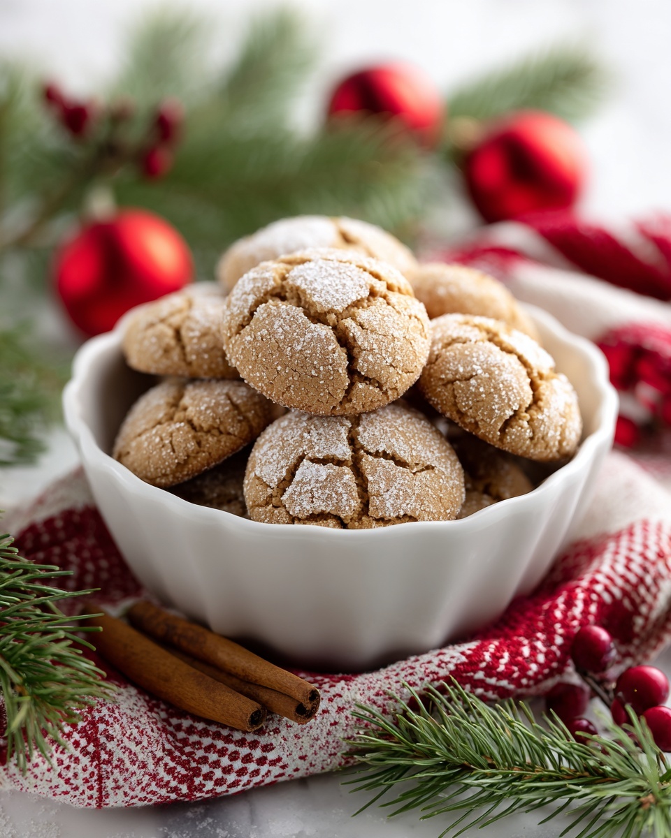Christmas Snickerdoodles Recipe - Recipe Image