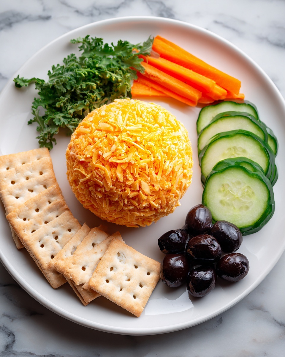 Super Easy Easter Cheese Ball Recipe - Recipe Image