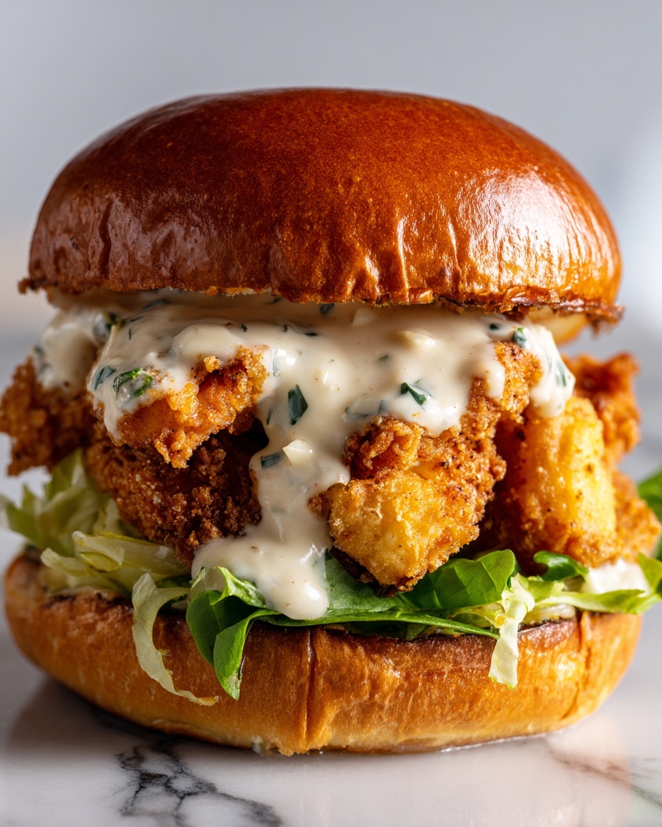 Crispy Chicken Caesar Sandwich Recipe - Recipe Image