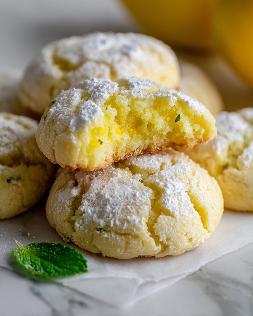 Zesty Lemon-Filled Cookies Recipe - Recipe Image