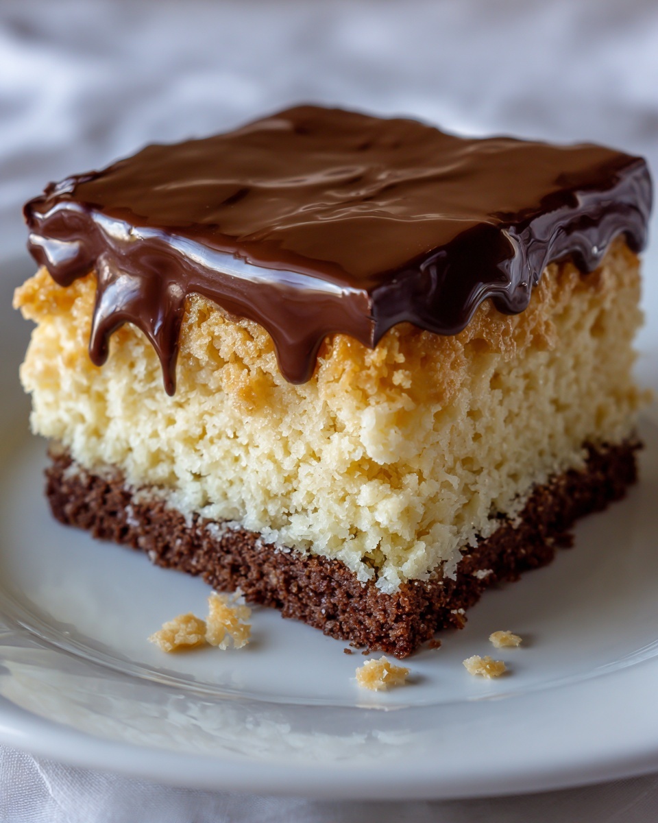 Chocolate Peanut Butter Ooey Gooey Cake Recipe - Recipe Image