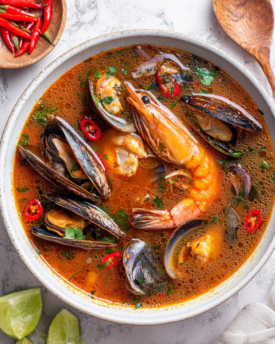 Ultimate Seafood Tom Yum Recipe - Recipe Image