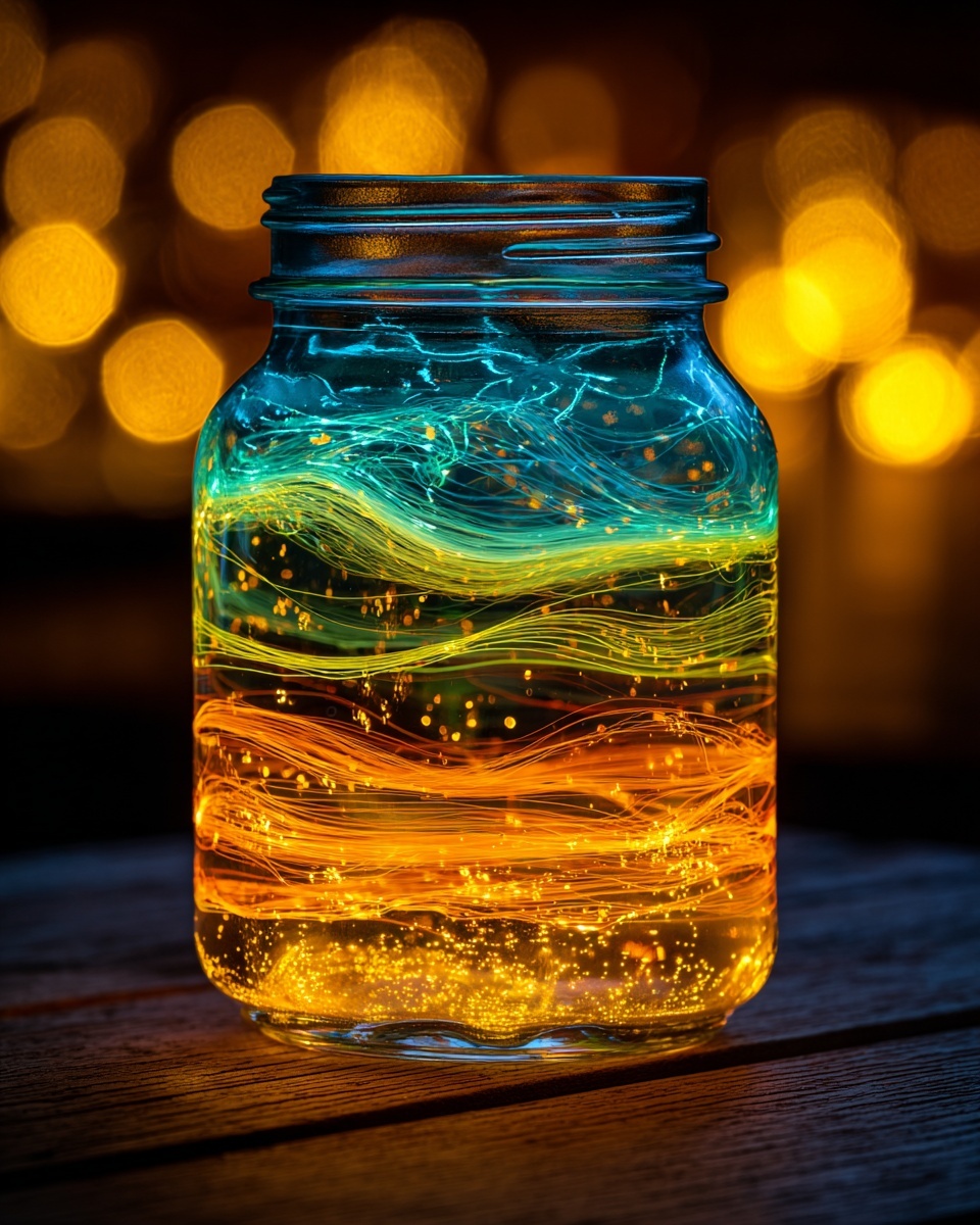 Glowing Fireworks in a Jar Recipe - Recipe Image