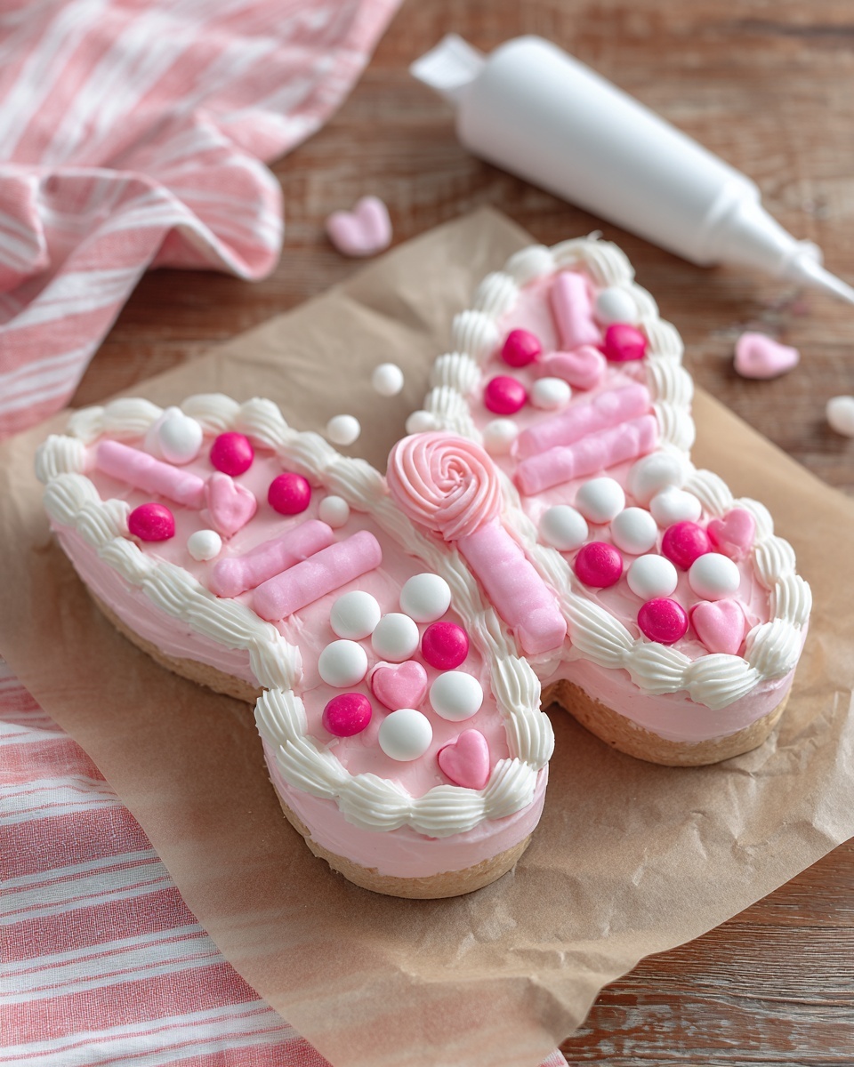 Beautiful and Easy Butterfly Cake Recipe - Recipe Image