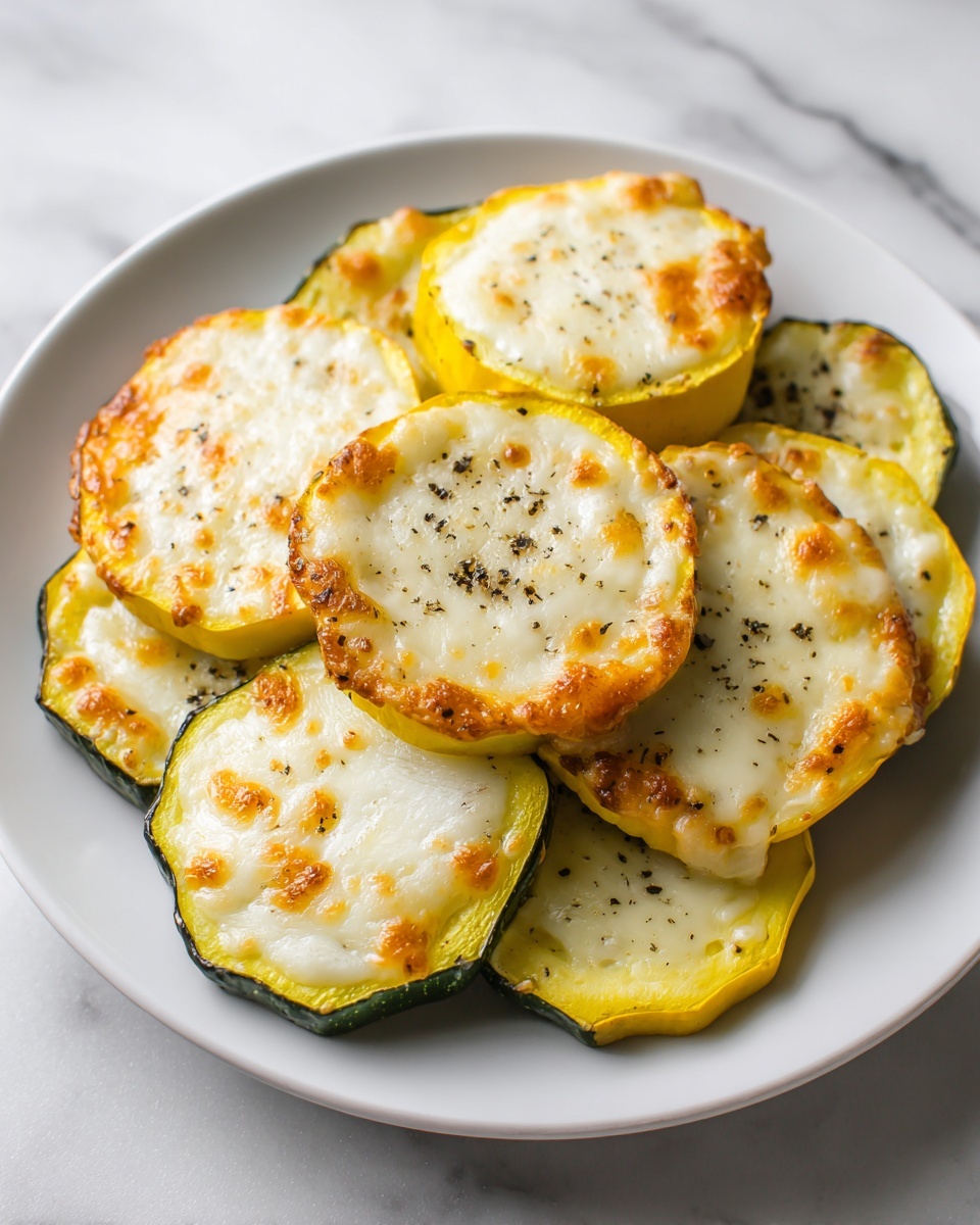 Thinly Sliced Parmesan Squash Recipe - Recipe Image