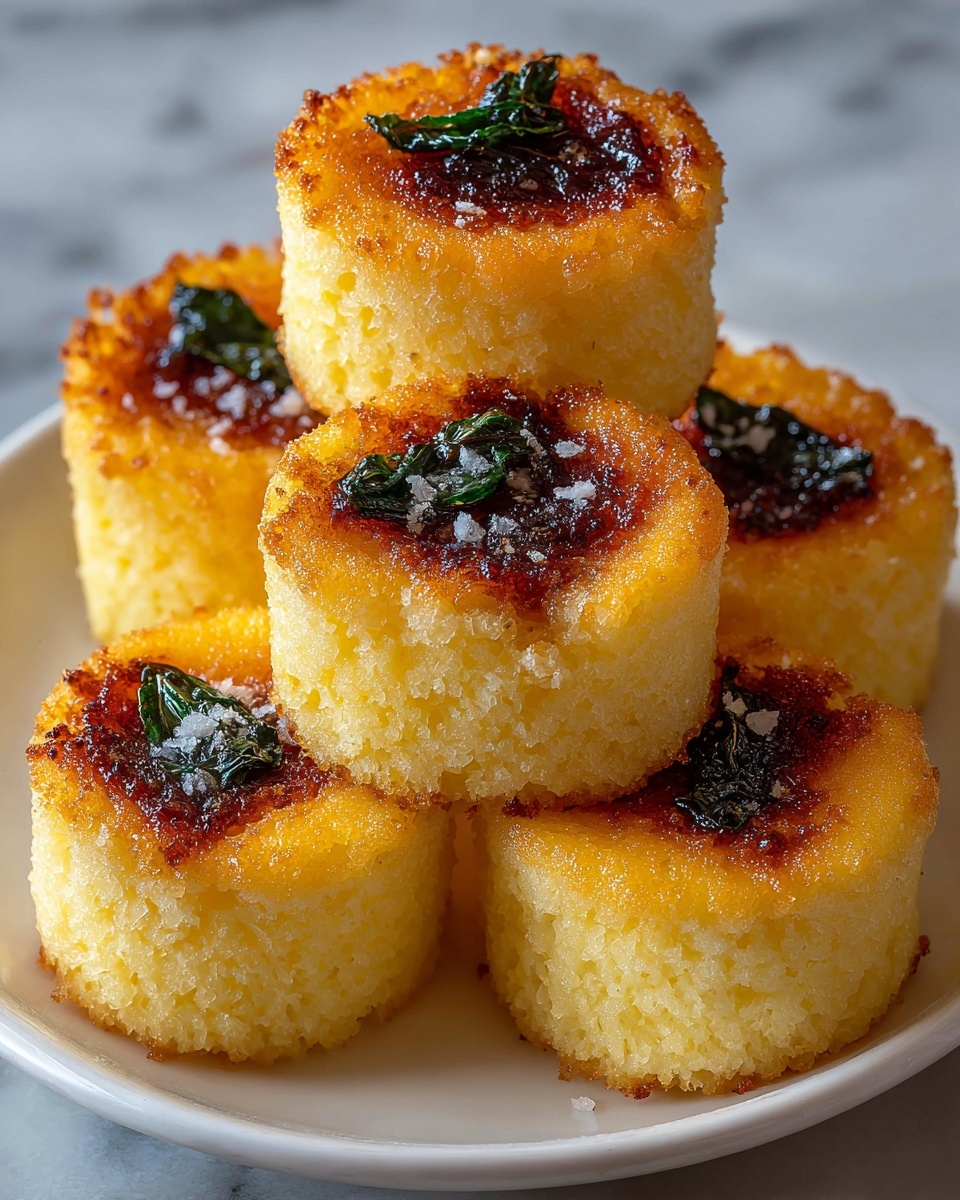 Southern-Style Honey Butter Cornbread Poppers Recipe - Recipe Image