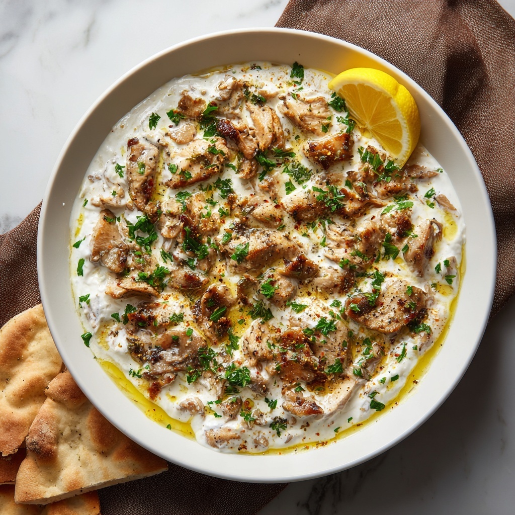 Lebanese Lemon Garlic Chicken - Al Aseel Copycat Recipe - Recipe Image