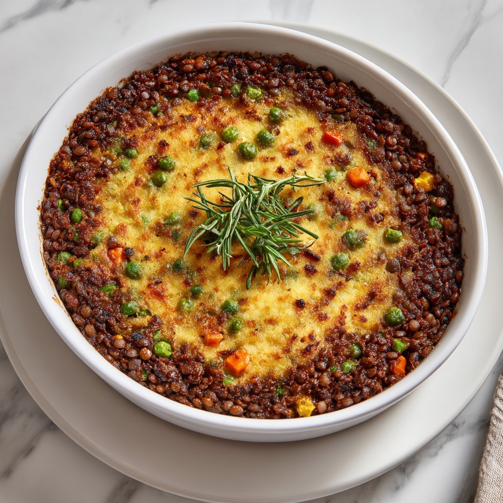 Lentil and Vegetable Shepherd’s Pie Recipe - Recipe Image