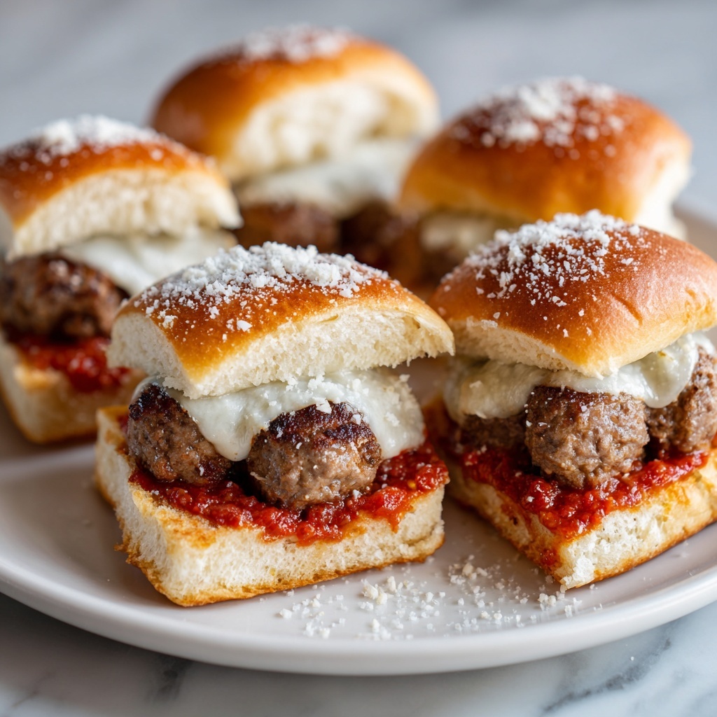 Mini Meatball Subs Recipe - Recipe Image