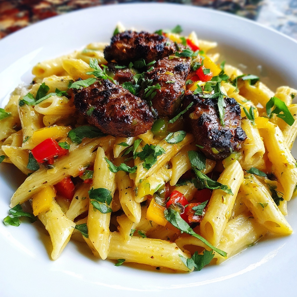 Creamy Oxtail Pasta Recipe - Recipe Image
