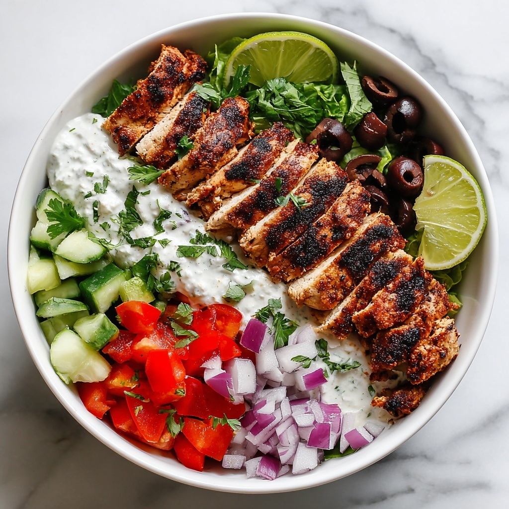 Mediterranean Chicken Salad Recipe - Recipe Image