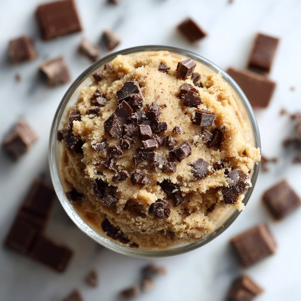 Edible Brownie Batter Cookie Dough Recipe - Recipe Image