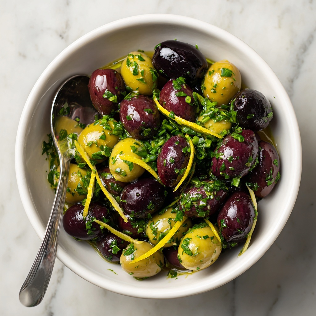 Italian Marinated Olives Recipe - Recipe Image