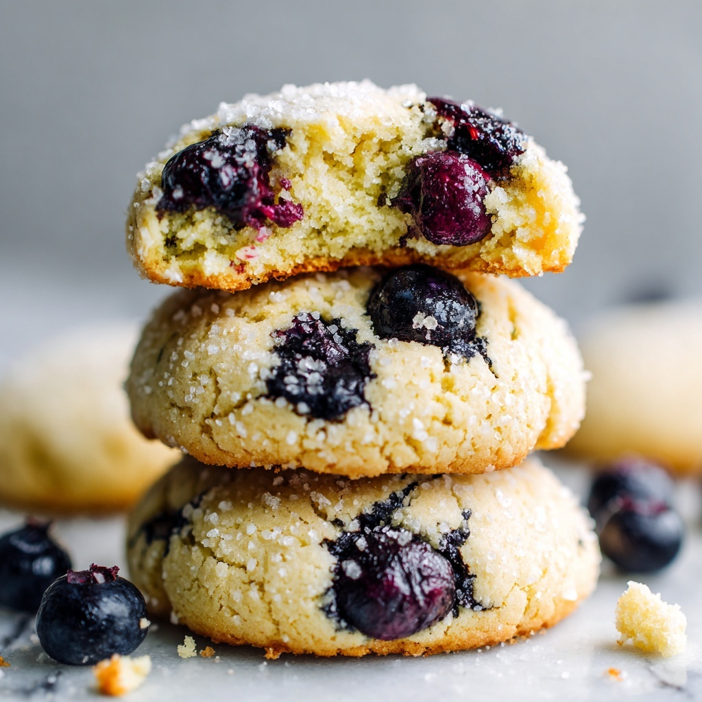 Lemon Blueberry Cookies Recipe - Recipe Image