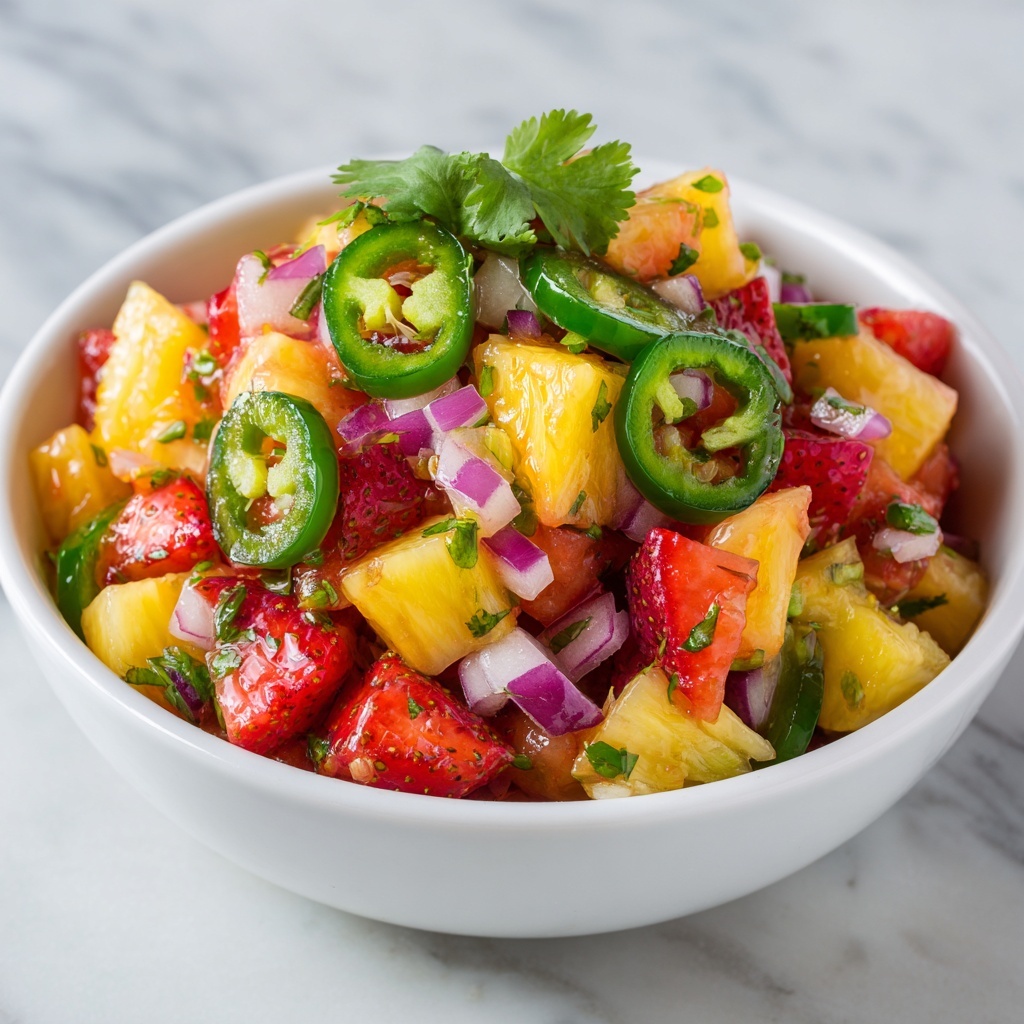 Strawberry Pineapple Salsa Recipe - Recipe Image