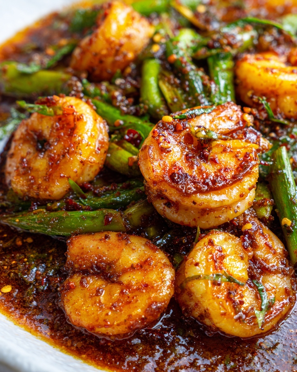 Garlic Shrimp With Chili Crisp Recipe - Recipe Image