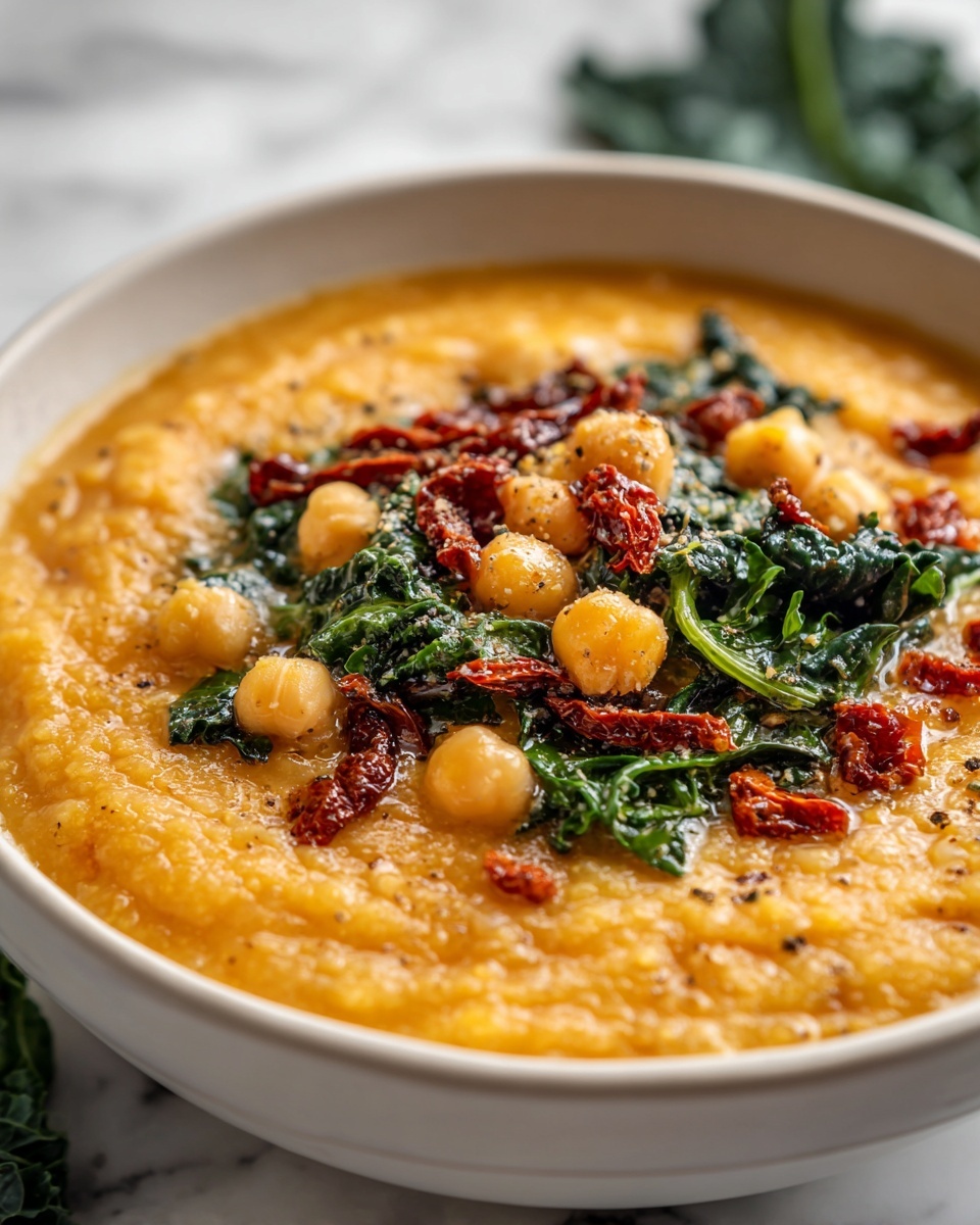 Creamy Tuscan Chickpea Soup Recipe - Recipe Image