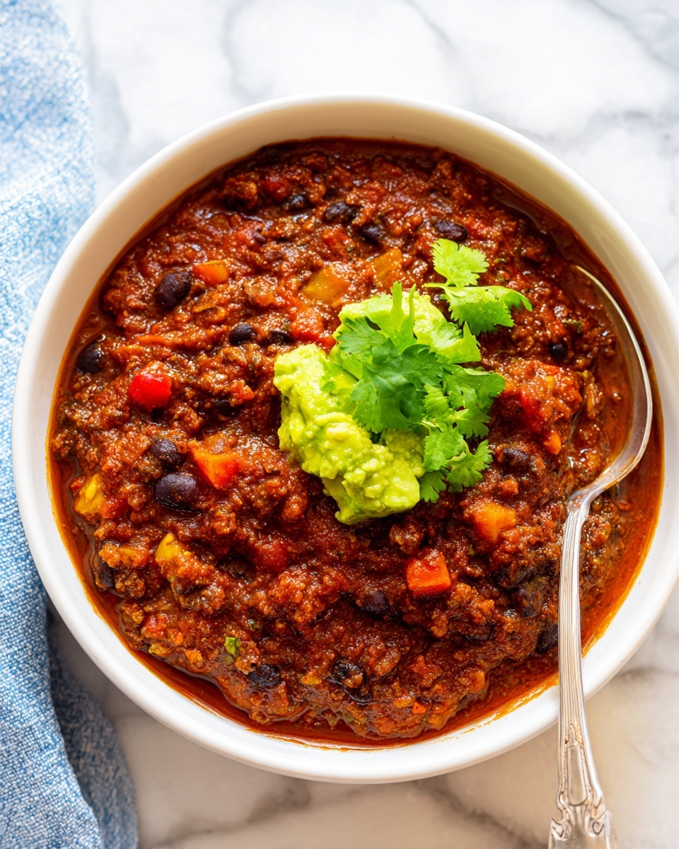 Easy Vegetarian Chili Recipe - Recipe Image
