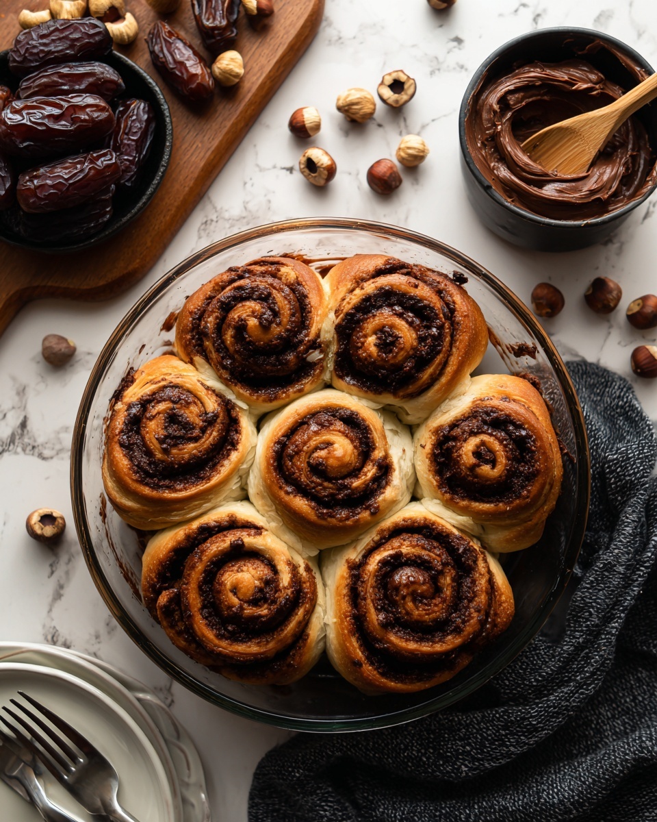 Chocolate Hazelnut Rolls Recipe - Recipe Image