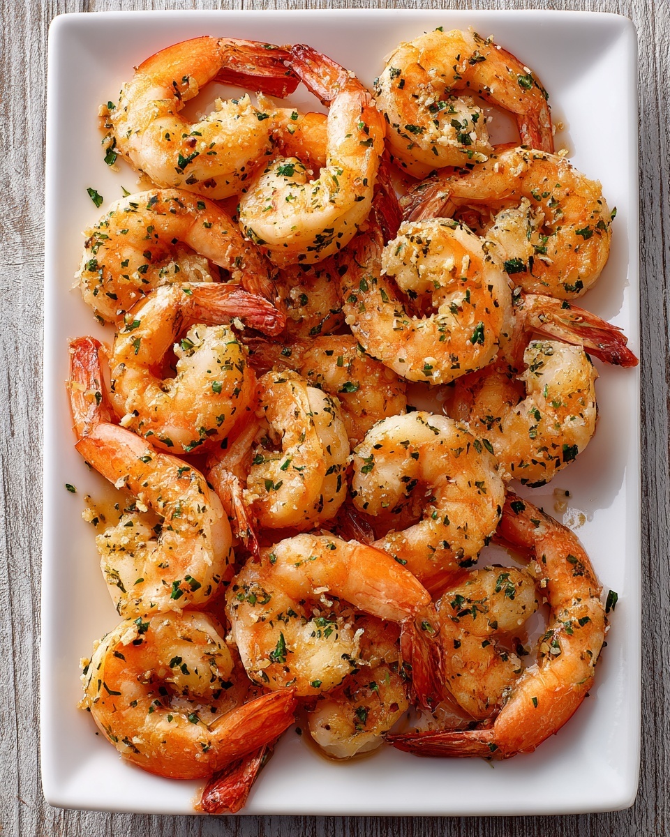Garlic Parmesan Roasted Shrimp Recipe - Recipe Image