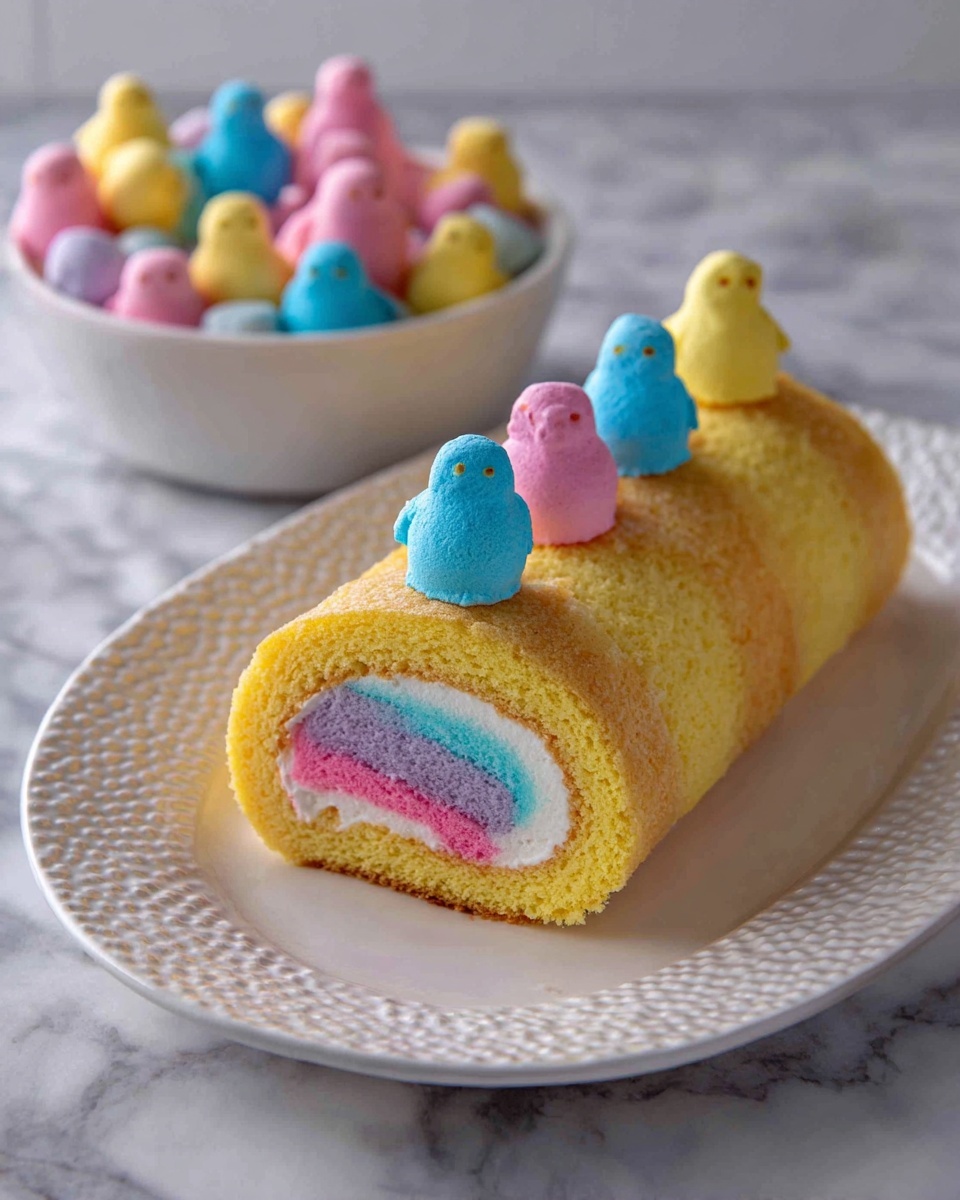 Easter Cake Roll Recipe - Recipe Image