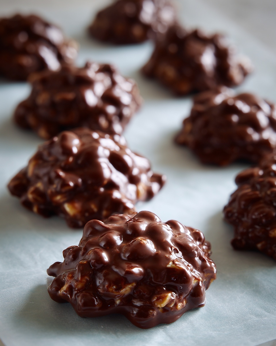 Chocolate Peanut Clusters Recipe - Recipe Image
