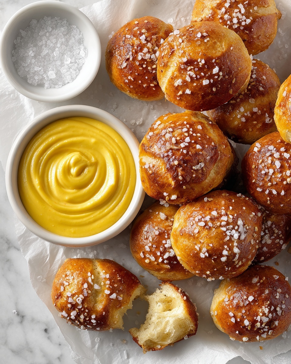 Easy Sourdough Pretzel Bites Recipe - Recipe Image