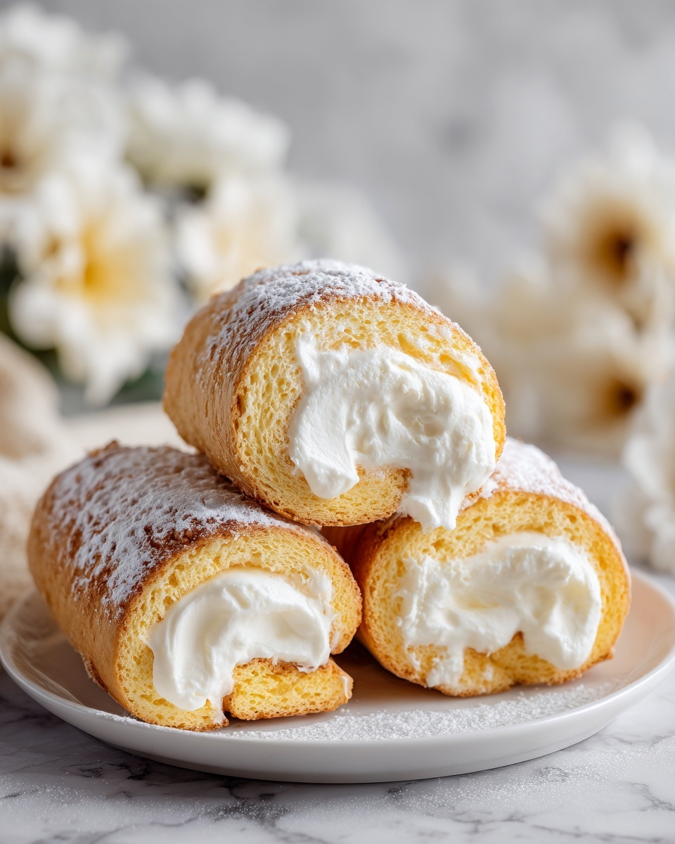 Homemade Twinkies Vanilla Cakes Recipe - Recipe Image