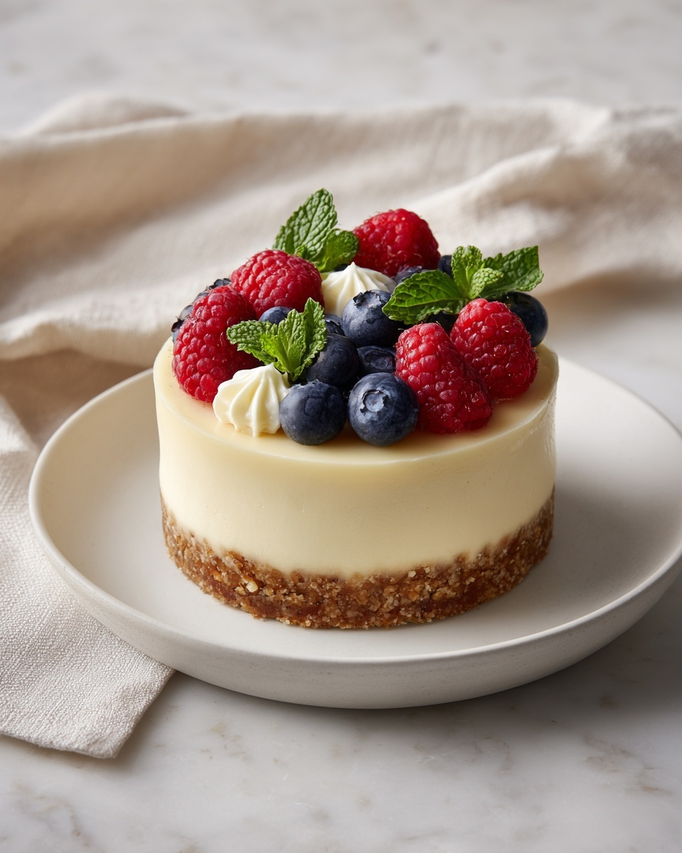 The Best Easy Cheesecake Recipe - Recipe Image