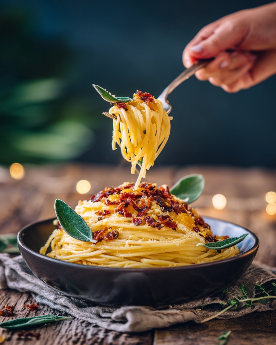 Roasted Butternut Squash and Sage Pasta Recipe - Recipe Image