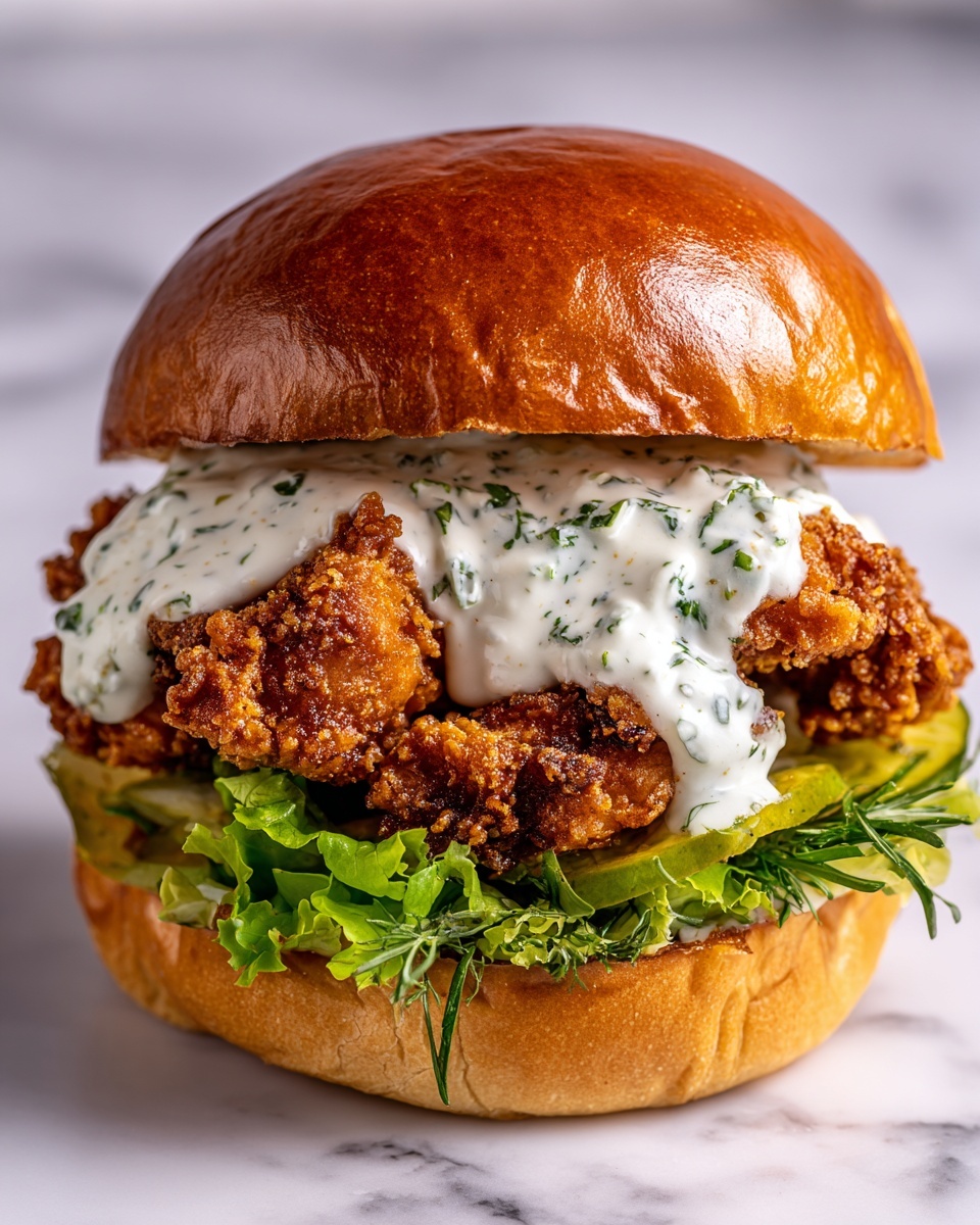 Crispy Chicken Caesar Sandwich Recipe - Recipe Image