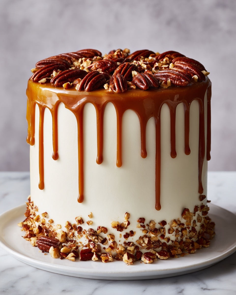 Turtle Chocolate Layer Cake Recipe - Recipe Image