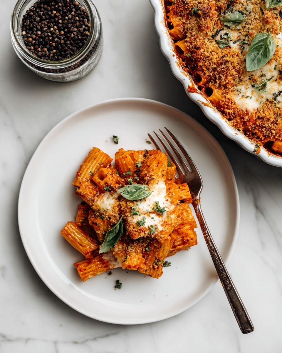 Baked Rigatoni with Sausage and Boursin Cheese Recipe - Recipe Image