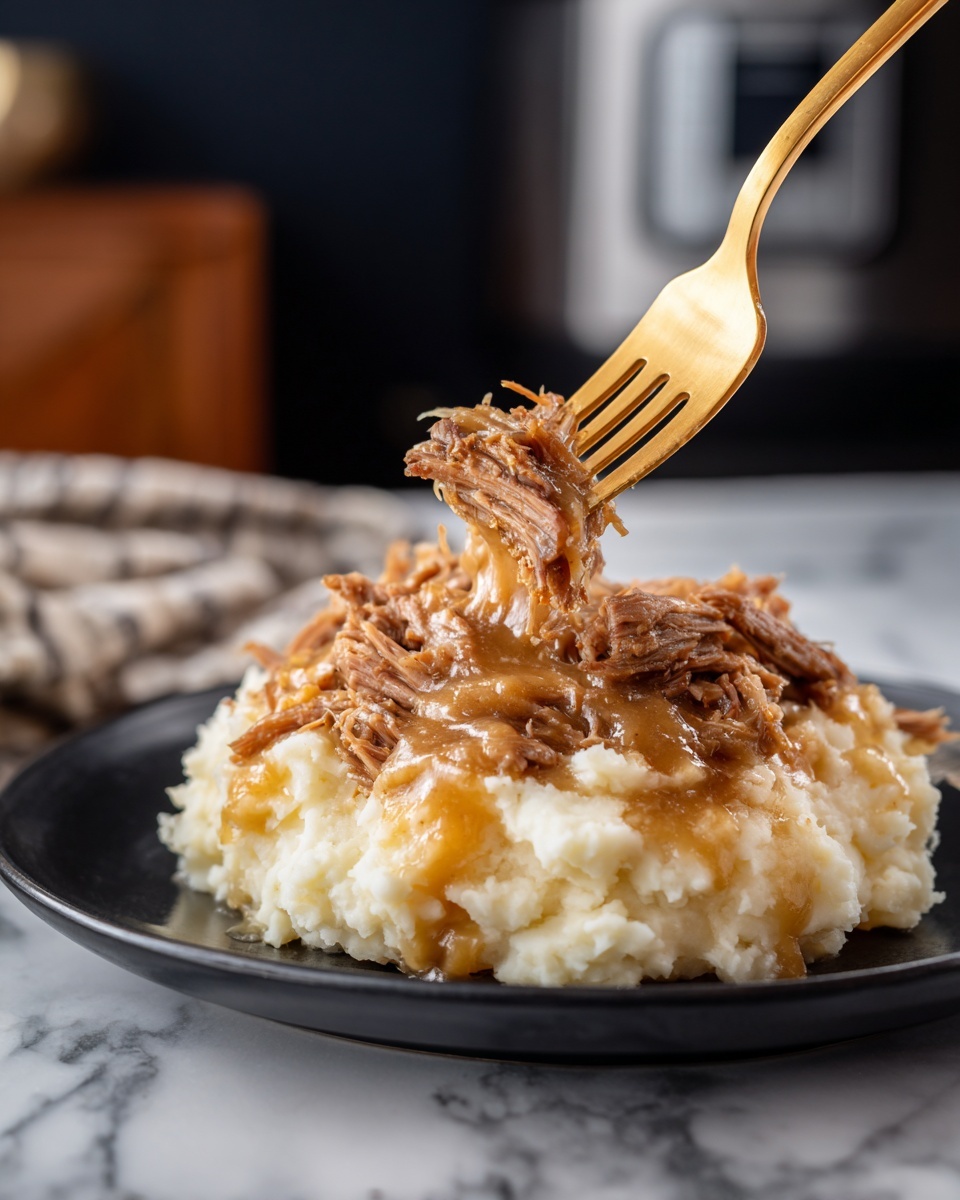 Crock Pot Chicken and Gravy Recipe - Recipe Image