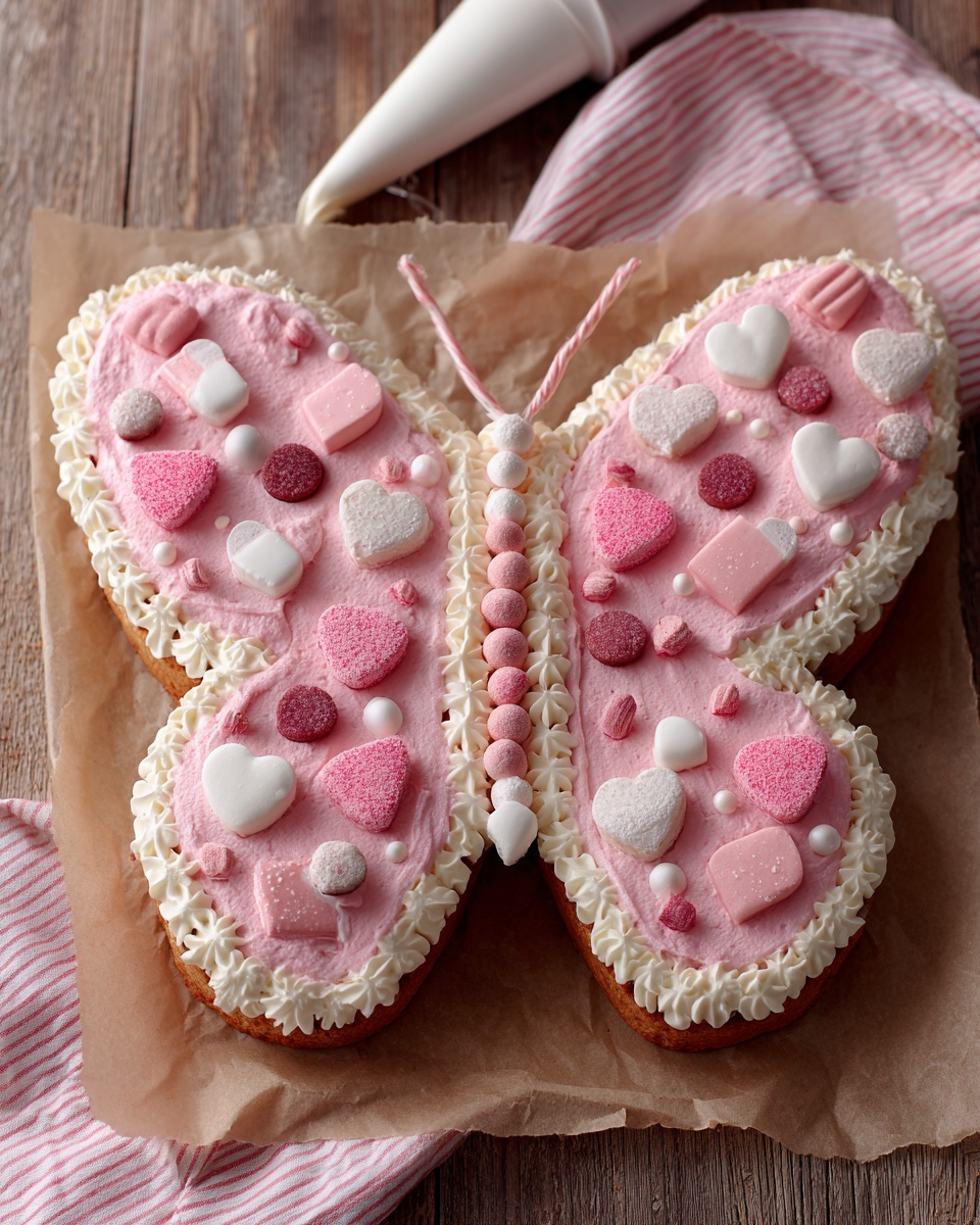 Beautiful and Easy Butterfly Cake Recipe - Recipe Image