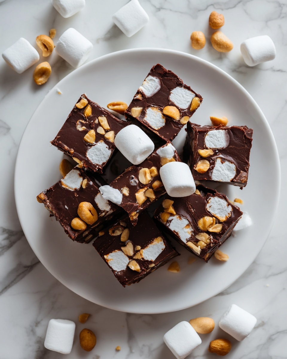 Rocky Road Candy Recipe - Recipe Image