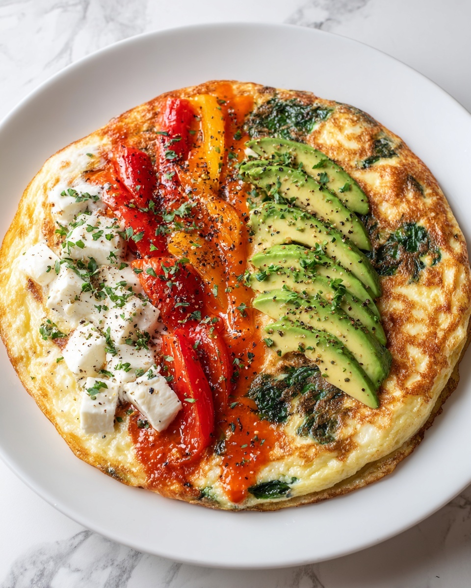 Egg Waffles with Romesco and Goat Cheese Recipe - Recipe Image