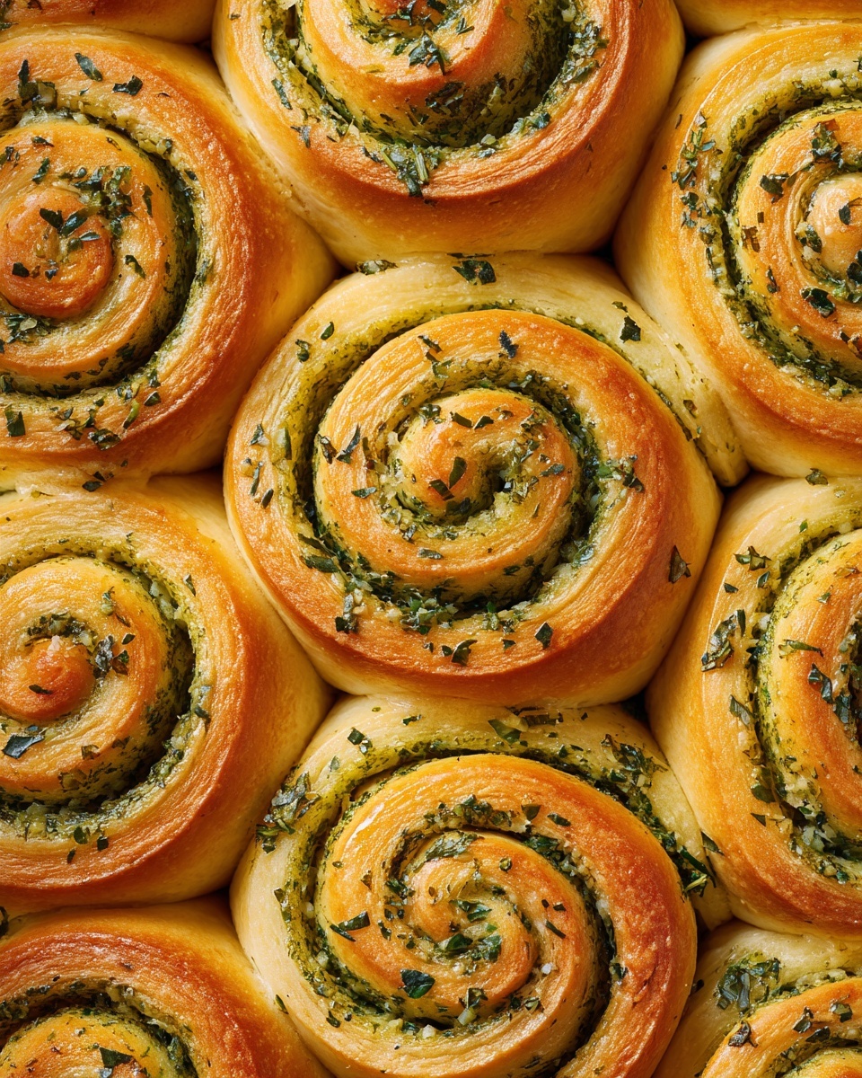 Garlic Bread Roll-Ups Recipe - Recipe Image