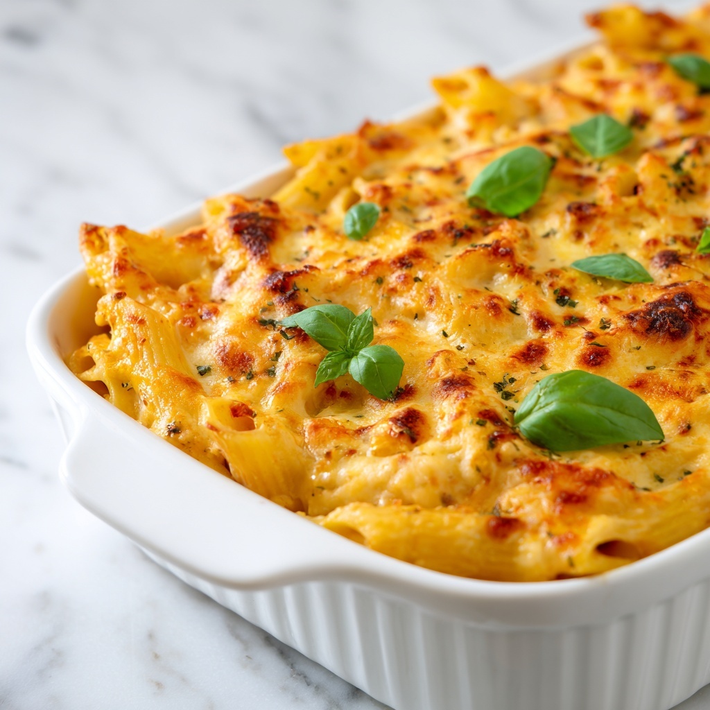 One Pot Cheesy Chicken Pasta Recipe - Recipe Image
