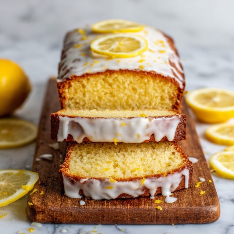 Zesty Lemon Loaf Cake Recipe