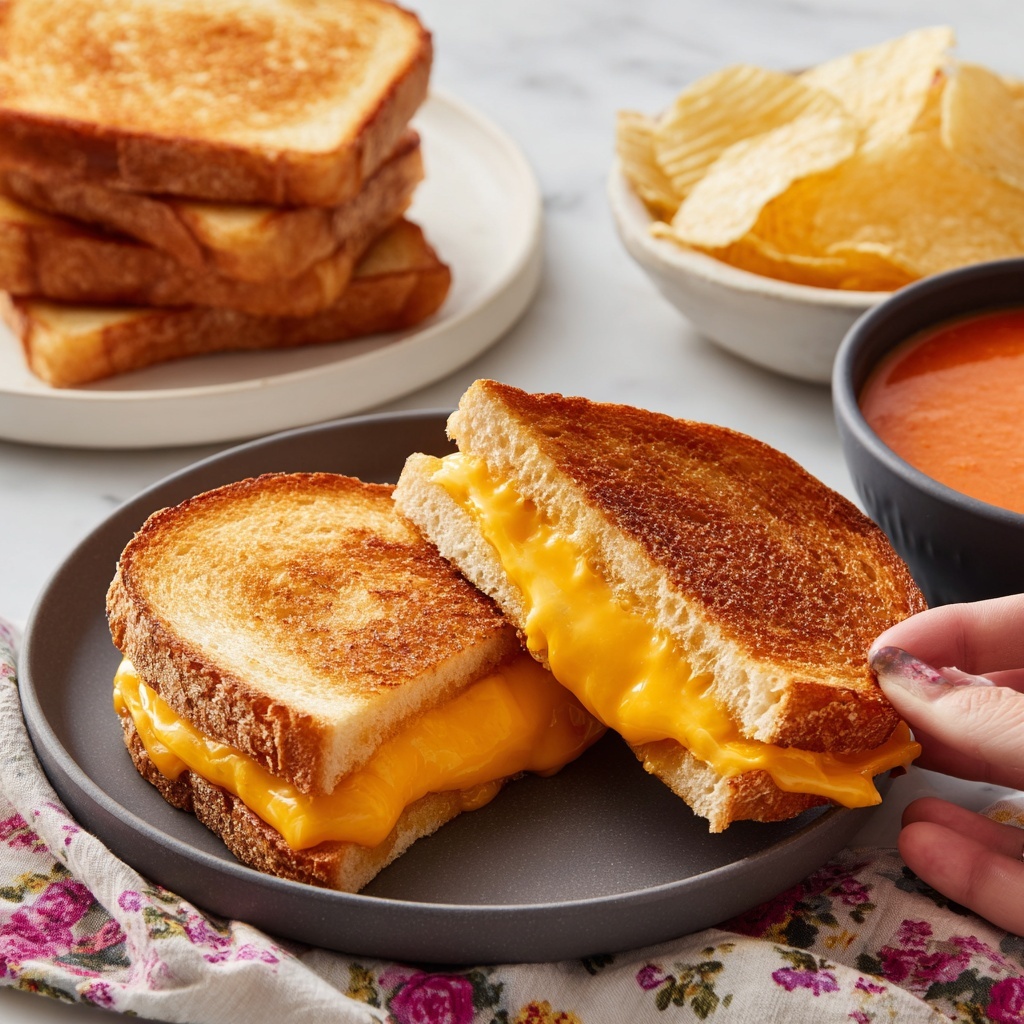 Air Fryer Grilled Cheese Recipe - Recipe Image