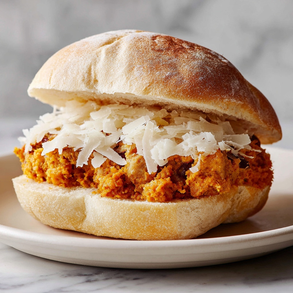 Chicken Parmesan Sloppy Joes Recipe - Recipe Image