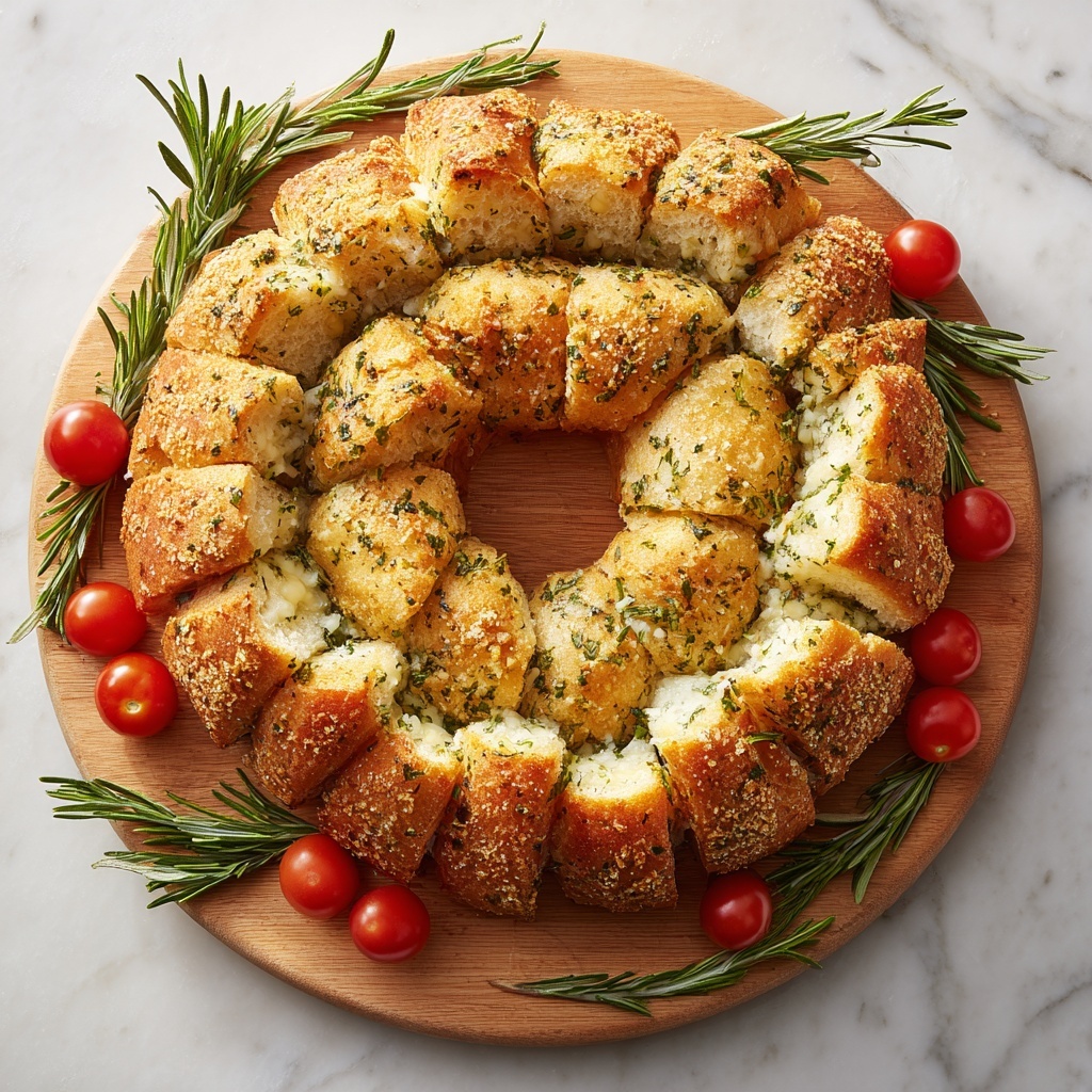 Festive Crescent Rolls with Pesto Recipe - Recipe Image