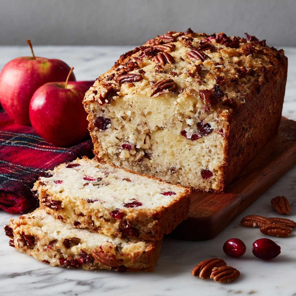 Easy Cranberry Banana Nut Bread Recipe - Recipe Image