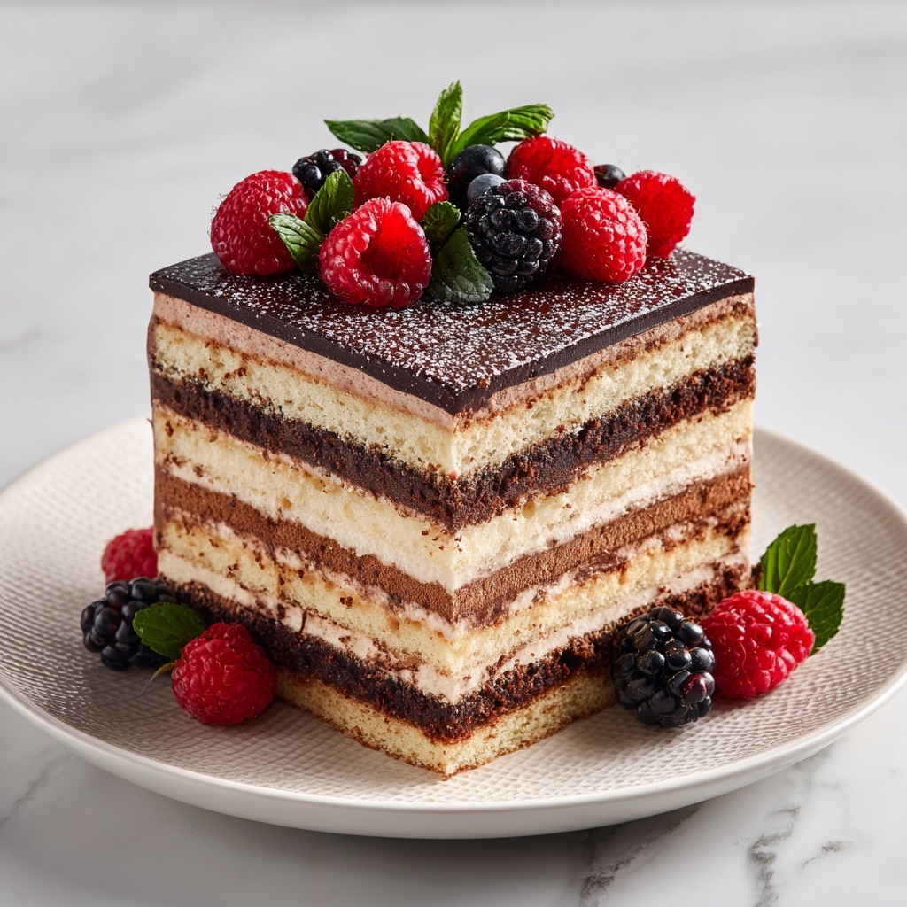 Opera Cake Recipe - Recipe Image