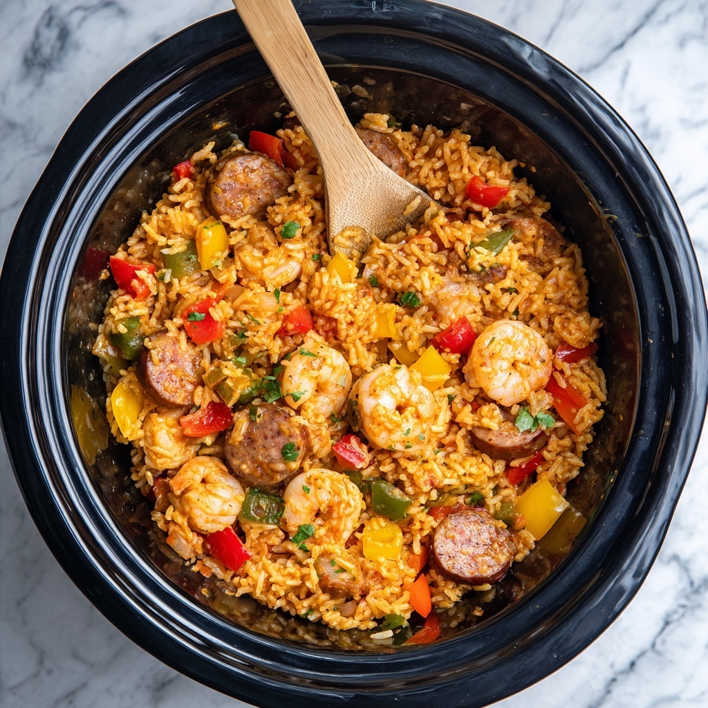 Slow Cooker Jambalaya Recipe - Recipe Image