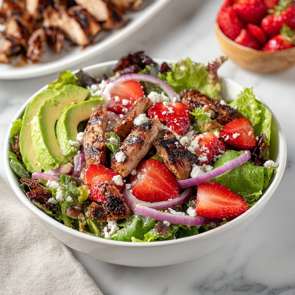 Strawberry Chicken Salad Recipe - Recipe Image