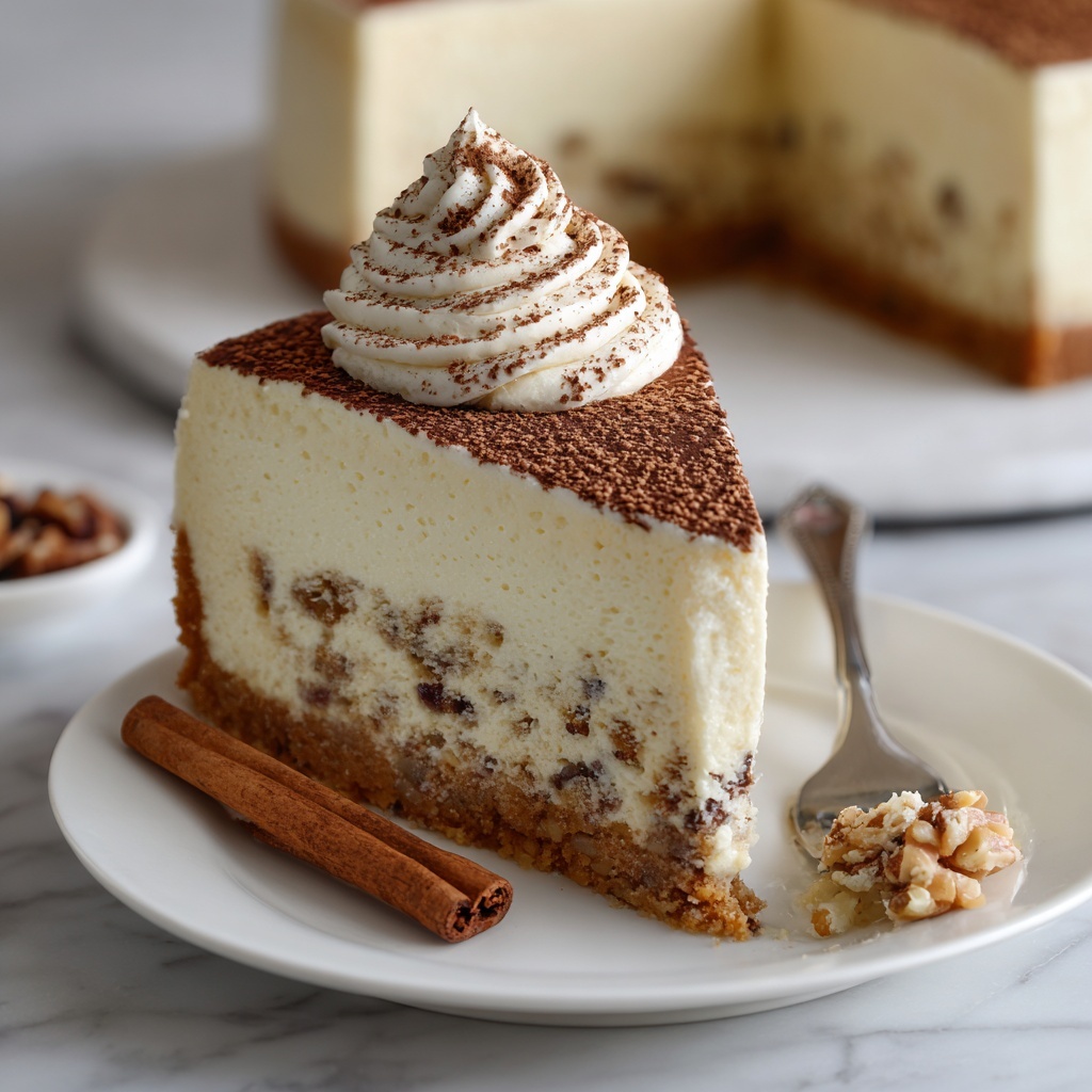 Instant Pot Cinnamon Roll Cheesecake Recipe - Recipe Image